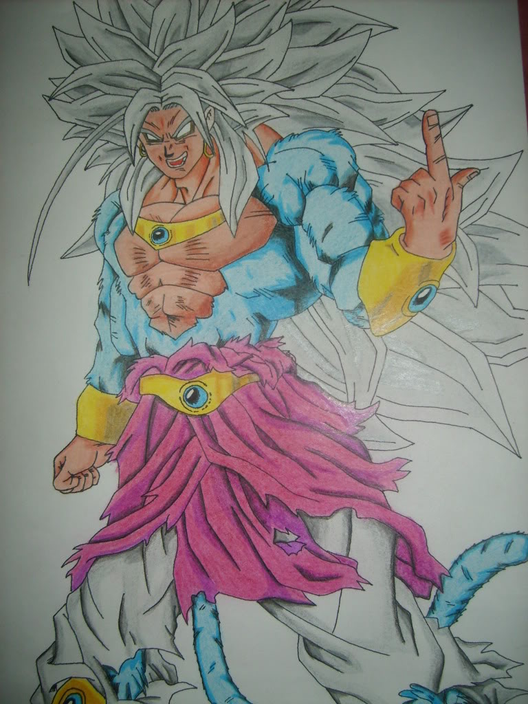 Broly ssj5 colored by DatRealismWolf -- Fur Affinity [dot] net